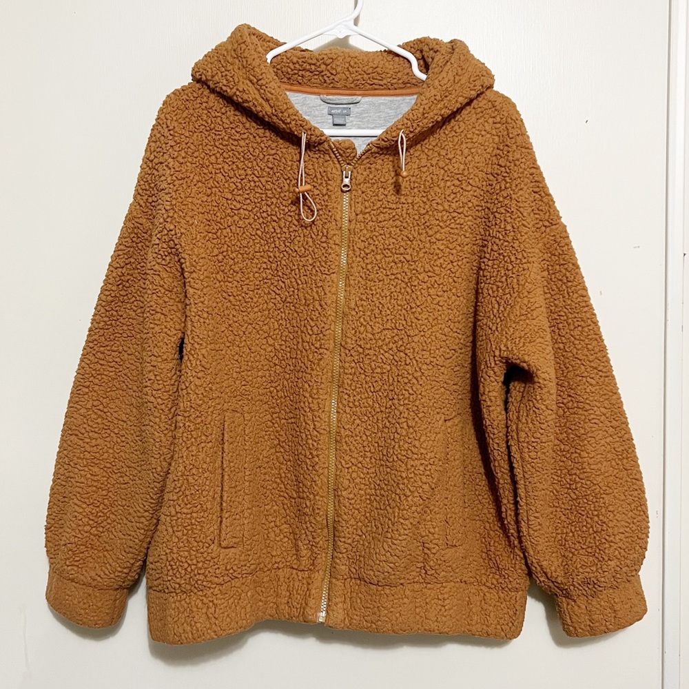 Aerie Sherpa Oversized Hoodie S - Picture 1 of 7